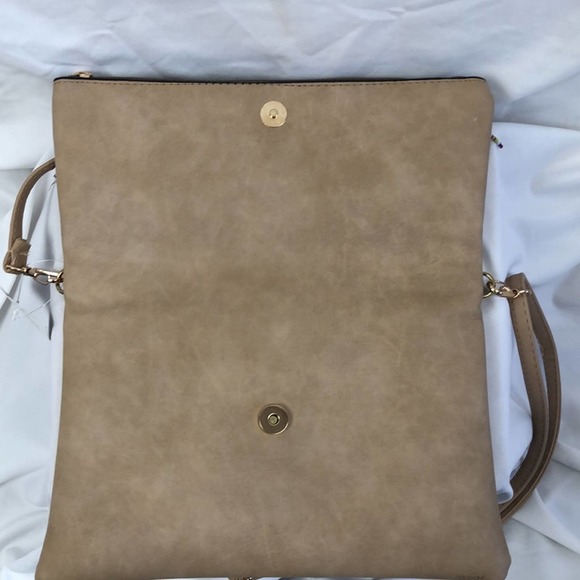 Boho Beaded Fold Over Hand Bag - Picture 6 of 10